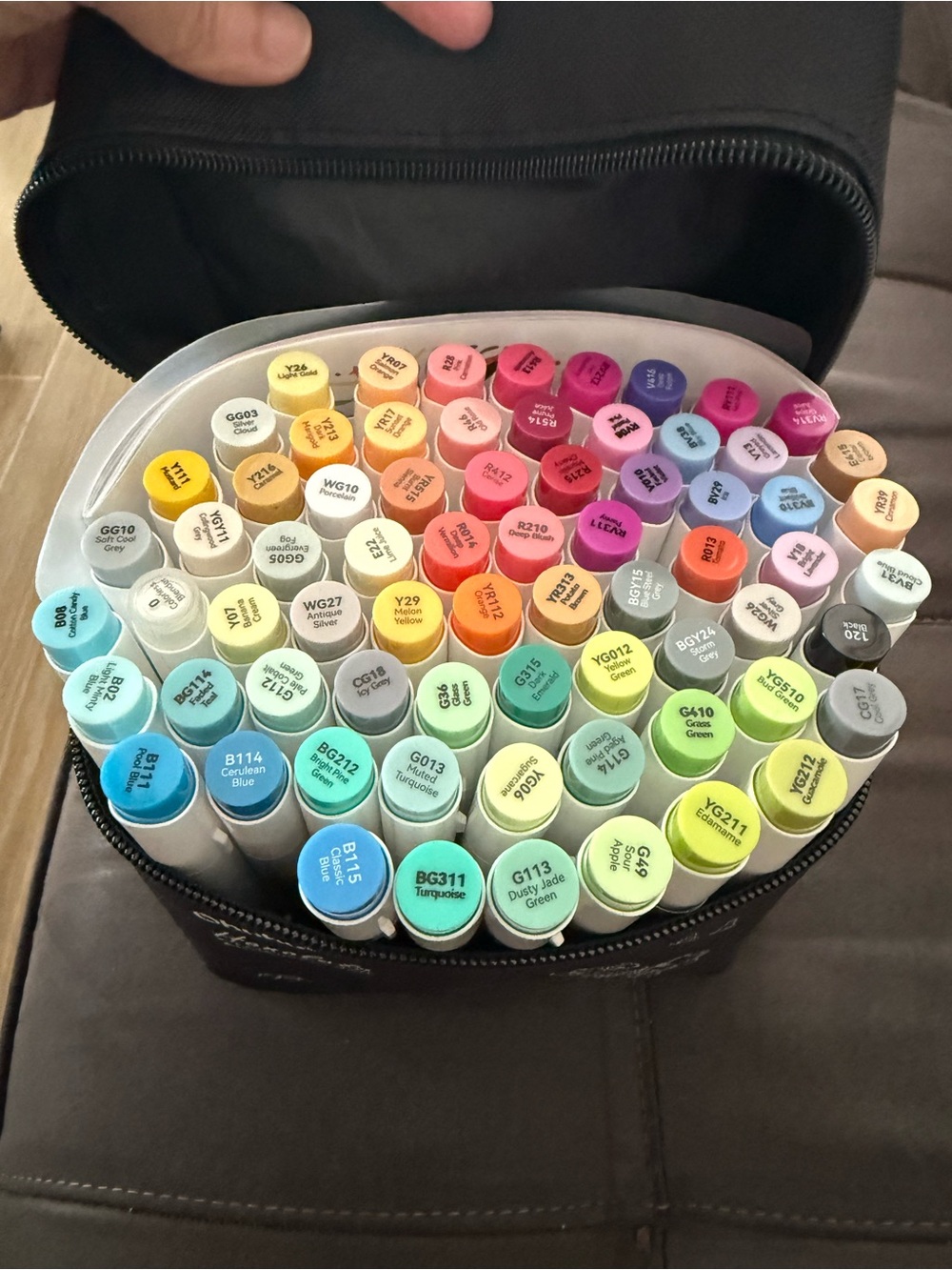 USED ONCE Ohuhu Honululu Markers 72 Colors